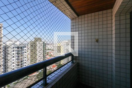 Varanda da Sala de apartamento à venda com 3 quartos, 117m² em Santa Paula, São Caetano do Sul