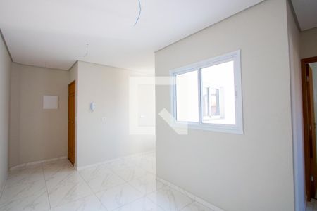 Sala de apartamento à venda com 2 quartos, 84m² em Vila Scarpelli, Santo André