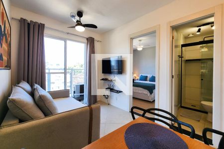 Sala  de apartamento para alugar com 1 quarto, 32m² em Santo Cristo, Rio de Janeiro