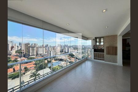 Varanda  de apartamento para alugar com 3 quartos, 105m² em Jardim Prainha, São Paulo