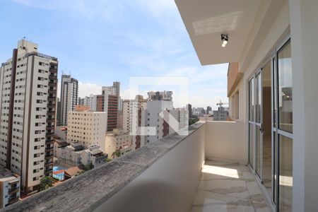 Varanda Sala de apartamento à venda com 3 quartos, 155m² em Vila Bastos, Santo André