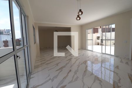 Sala  de apartamento à venda com 3 quartos, 155m² em Vila Bastos, Santo André