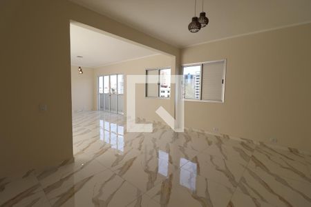 Sala  de apartamento à venda com 3 quartos, 155m² em Vila Bastos, Santo André