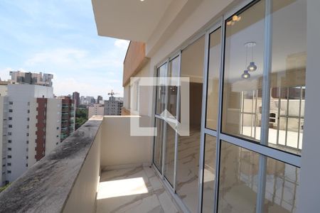 Varanda Sala de apartamento à venda com 3 quartos, 155m² em Vila Bastos, Santo André