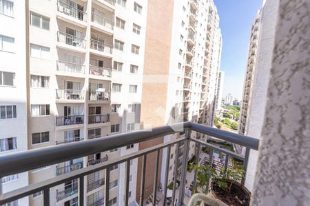 Varanda da Sala/cozinha de apartamento à venda com 2 quartos, 36m² em Vila Nova, São Paulo