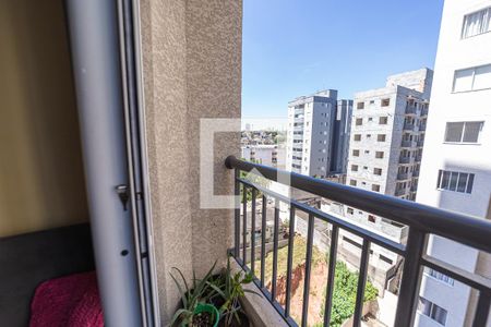 Varanda da Sala/cozinha de apartamento à venda com 2 quartos, 36m² em Vila Nova, São Paulo