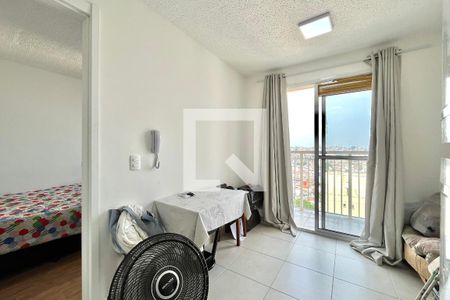 Sala de apartamento à venda com 1 quarto, 29m² em Jardim Itacolomi, São Paulo