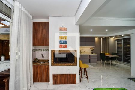 Área da Churrasqueira de casa à venda com 4 quartos, 269m² em Jardim Itu, Porto Alegre