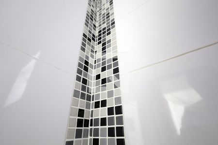 Banheiro de casa para alugar com 2 quartos, 150m² em Parque Sao Vicente, Santo André