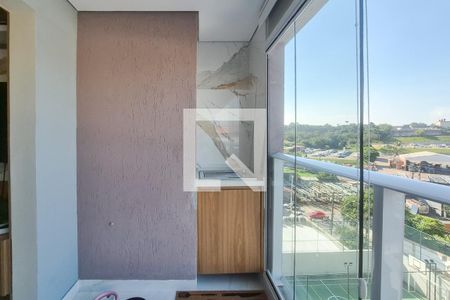 Varanda da sala de apartamento à venda com 2 quartos, 57m² em Jardim Valdibia, São Bernardo do Campo