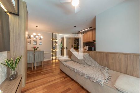Sala de apartamento à venda com 2 quartos, 94m² em Vila Cordeiro, São Paulo