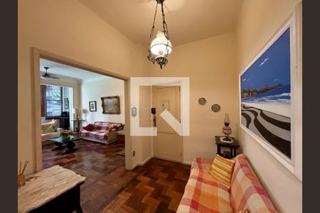 Sala - hall de entrada  de apartamento à venda com 3 quartos, 163m² em Copacabana, Rio de Janeiro