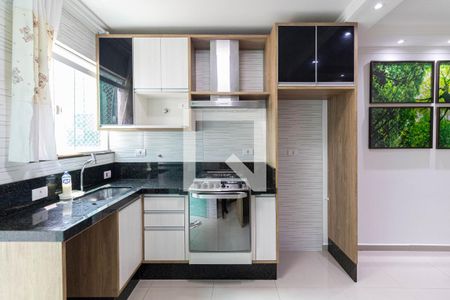 Sala e Cozinha de apartamento para alugar com 2 quartos, 40m² em Vila Guilhermina, São Paulo