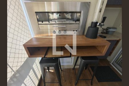 Varanda Gourmet - Sala de apartamento à venda com 4 quartos, 166m² em Barra Olímpica, Rio de Janeiro