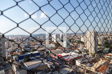 Varanda gourmet - vista de apartamento à venda com 3 quartos, 124m² em Centro, Guarulhos