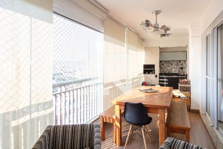 Varanda gourmet de apartamento à venda com 3 quartos, 124m² em Centro, Guarulhos