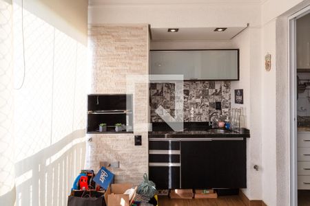 Varanda gourmet de apartamento à venda com 3 quartos, 124m² em Centro, Guarulhos