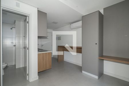Sala / Quarto / Cozinha de apartamento para alugar com 1 quarto, 25m² em Independência, Porto Alegre