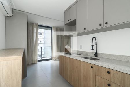 Sala / Quarto / Cozinha de apartamento para alugar com 1 quarto, 25m² em Independência, Porto Alegre