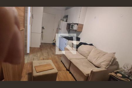 Sala/Cozinha de apartamento para alugar com 1 quarto, 30m² em Vila Gumercindo, São Paulo