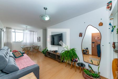 Sala de apartamento à venda com 3 quartos, 110m² em Gutierrez, Belo Horizonte