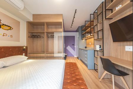 Quarto de kitnet/studio para alugar com 1 quarto, 24m² em Vila Cordeiro, São Paulo