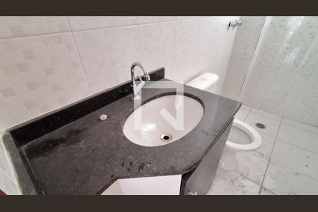 Banheiro Social  de apartamento à venda com 1 quarto, 50m² em Vila Caminho do Mar, São Bernardo do Campo