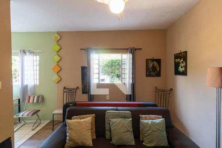 Sala e Quarto de casa para alugar com 1 quarto, 43m² em Jardim Leonor, Campinas