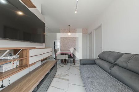 Sala de apartamento para alugar com 2 quartos, 43m² em Parque Maria Helena, São Paulo