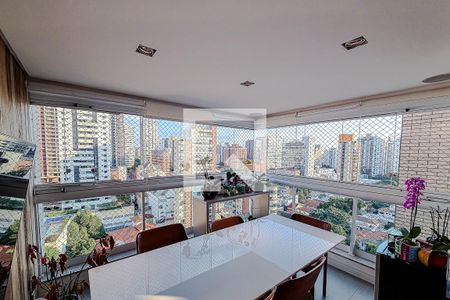 Varanda da Sala de apartamento à venda com 3 quartos, 170m² em Vila Mariana, São Paulo