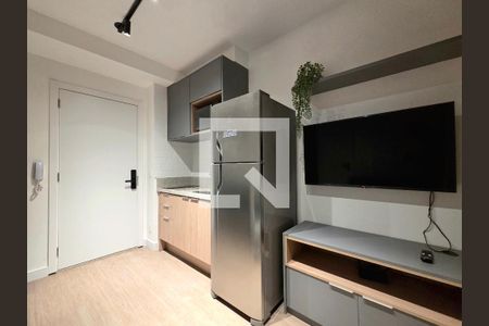 Sala/Cozinha de apartamento para alugar com 1 quarto, 25m² em Vila Nova Conceição, São Paulo
