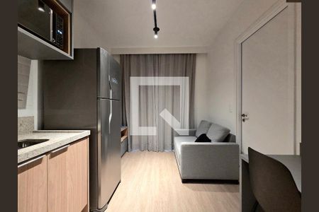 Sala/Cozinha de apartamento para alugar com 1 quarto, 25m² em Vila Nova Conceição, São Paulo
