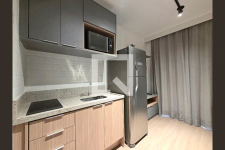 Sala/Cozinha de apartamento para alugar com 1 quarto, 25m² em Vila Nova Conceição, São Paulo
