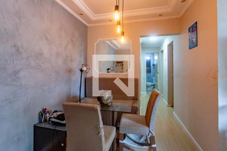 Sala  de apartamento à venda com 2 quartos, 51m² em Jardim Melo, Diadema