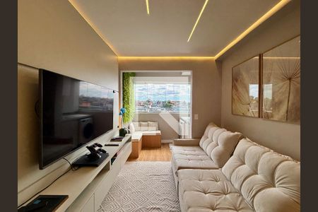 Sala  de apartamento à venda com 2 quartos, 37m² em Jardim São Luís, São Paulo