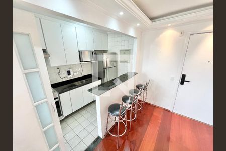 Sala/Cozinha de apartamento para alugar com 2 quartos, 47m² em Lauzane Paulista, São Paulo