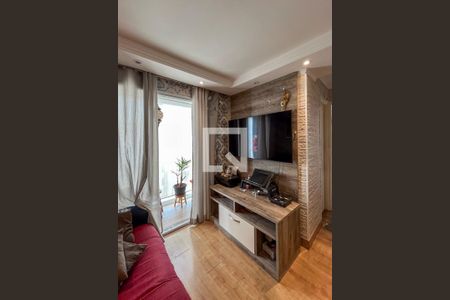 Sala de apartamento para alugar com 2 quartos, 47m² em Taboão, São Paulo