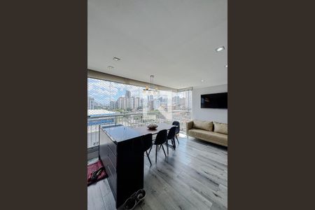Varanda da Sala de apartamento à venda com 3 quartos, 124m² em Vila Formosa, São Paulo