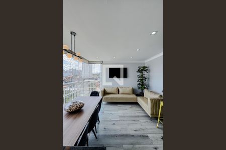 Varanda da Sala de apartamento à venda com 3 quartos, 124m² em Vila Formosa, São Paulo