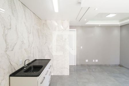 Sala/Cozinha de apartamento para alugar com 2 quartos, 53m² em Fátima, Canoas