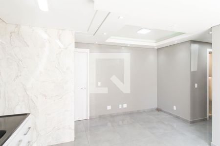 Sala/Cozinha de apartamento para alugar com 2 quartos, 53m² em Fátima, Canoas