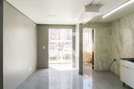 Sala/Cozinha de apartamento para alugar com 2 quartos, 53m² em Fátima, Canoas