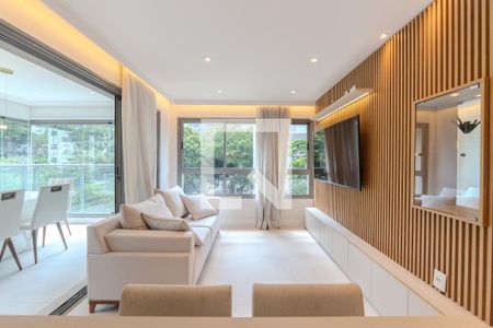 Sala de apartamento à venda com 2 quartos, 70m² em Jardins, São Paulo