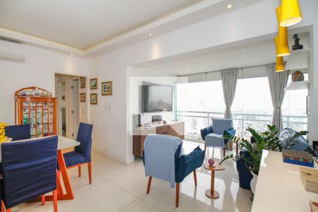 Sala de Estar e Jantar de apartamento à venda com 3 quartos, 89m² em Perdizes, São Paulo