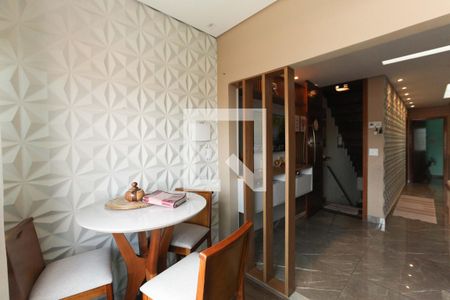 Varanda da Sala de casa à venda com 3 quartos, 160m² em Conjunto Agua Branca, Contagem