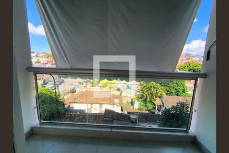 Varanda da Sala de apartamento à venda com 2 quartos, 58m² em Taquara, Rio de Janeiro