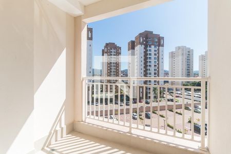 Varanda da Sala de apartamento para alugar com 2 quartos, 57m² em Jardim Sao Pedro, Mogi das Cruzes