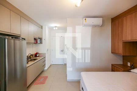 Studio - Quarto e Cozinha de kitnet/studio para alugar com 1 quarto, 25m² em Butantã, São Paulo