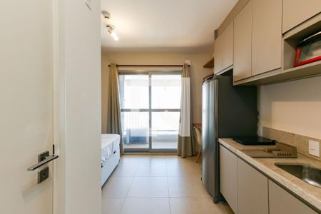 Studio - Quarto e Cozinha de kitnet/studio para alugar com 1 quarto, 25m² em Butantã, São Paulo