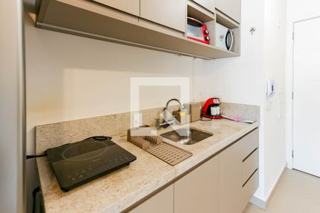 Studio - Quarto e Cozinha de kitnet/studio para alugar com 1 quarto, 25m² em Butantã, São Paulo